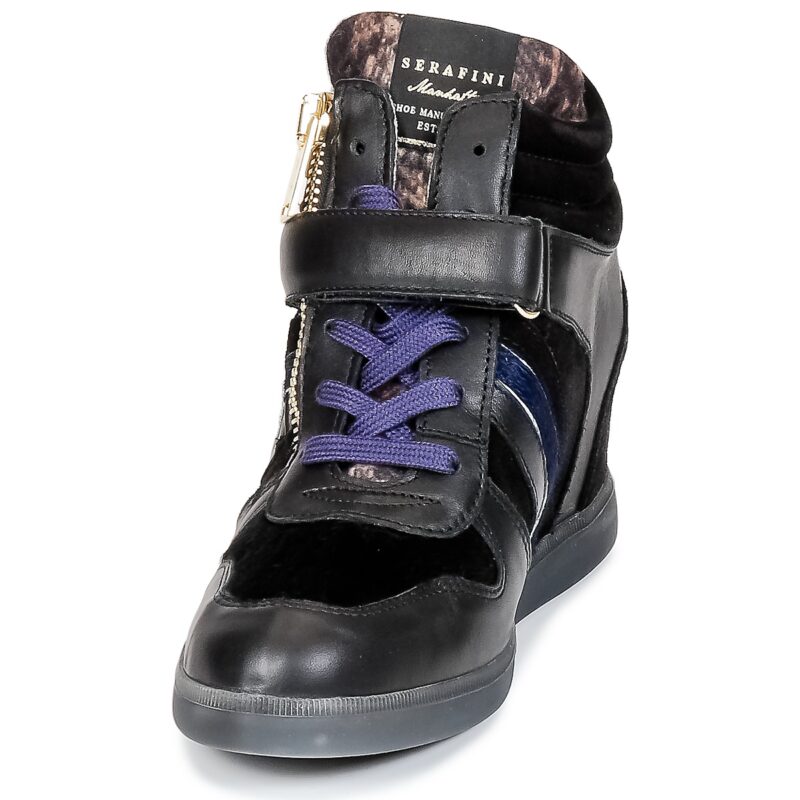 Serafini LEXINGTON Nero Sneakers alte Donna - 3