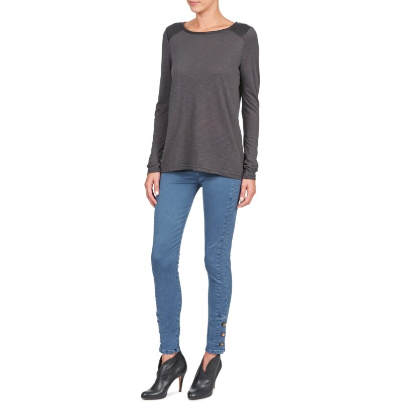 Jeans Slim Acquaverde ALFIE Blu Jeans Slim Donna - 4