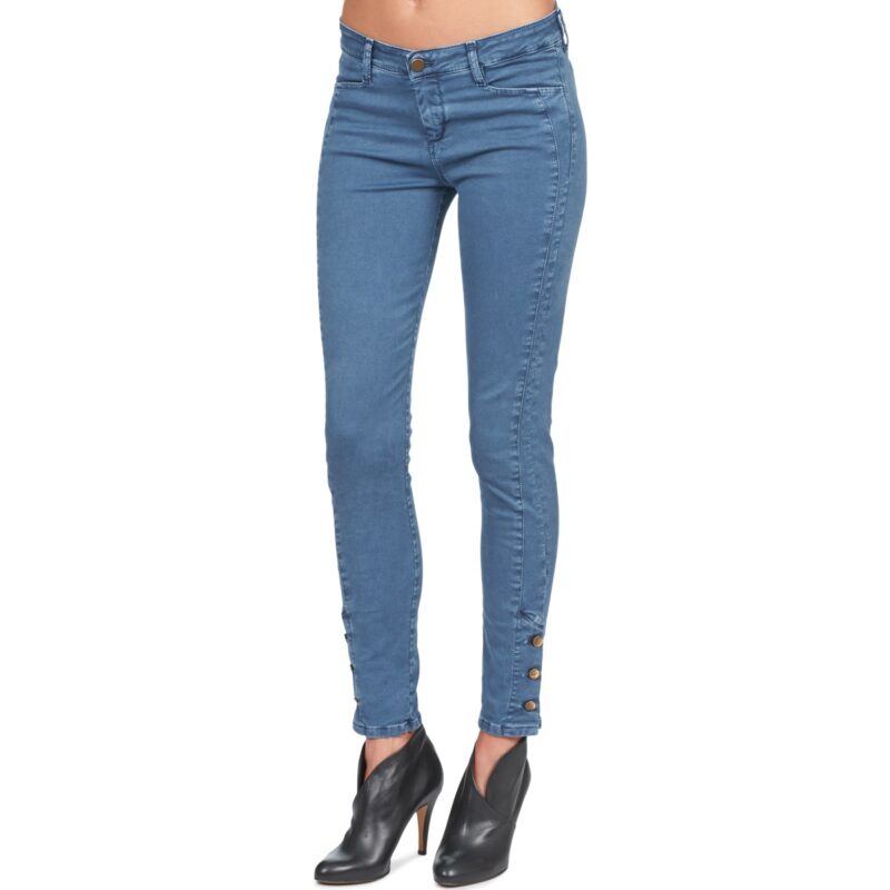 Jeans Slim Acquaverde ALFIE Blu Jeans Slim Donna - 5