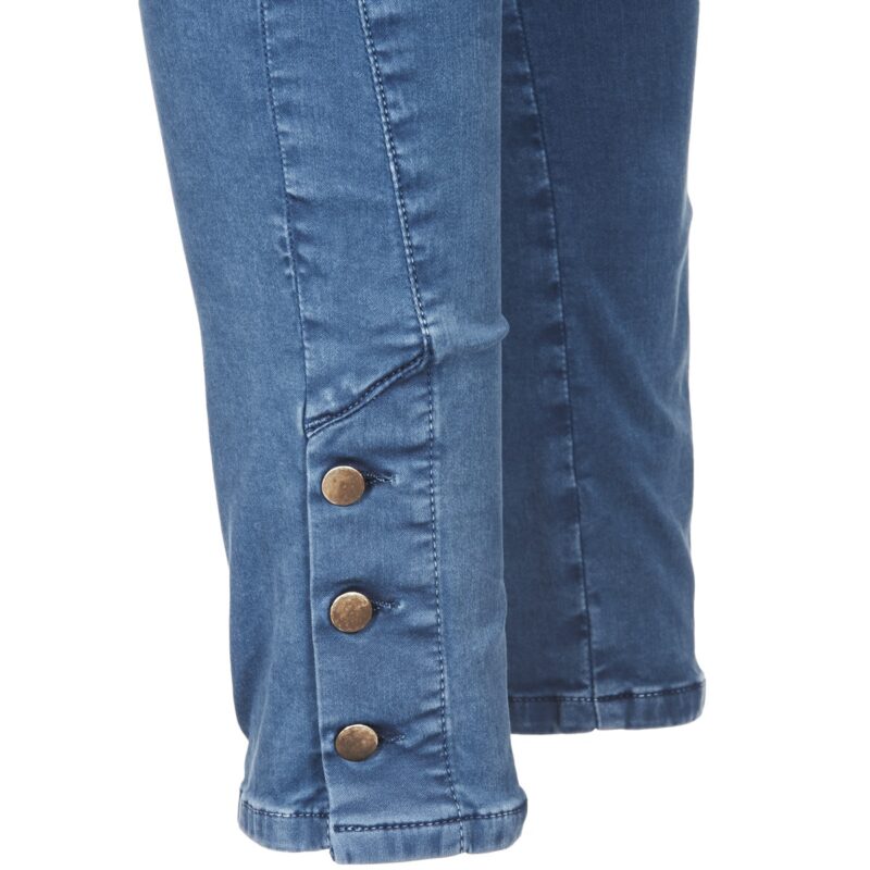 Jeans Slim Acquaverde ALFIE Blu Jeans Slim Donna - 8