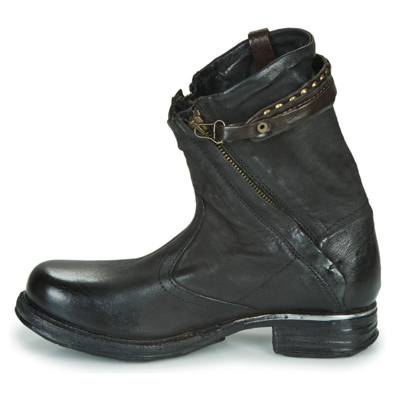 Airstep / A.S.98  SAINT METAL ZIP  Nero -  Stivaletti Donna - 4