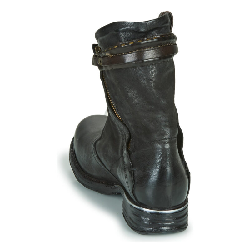 Airstep / A.S.98  SAINT METAL ZIP  Nero -  Stivaletti Donna - 5