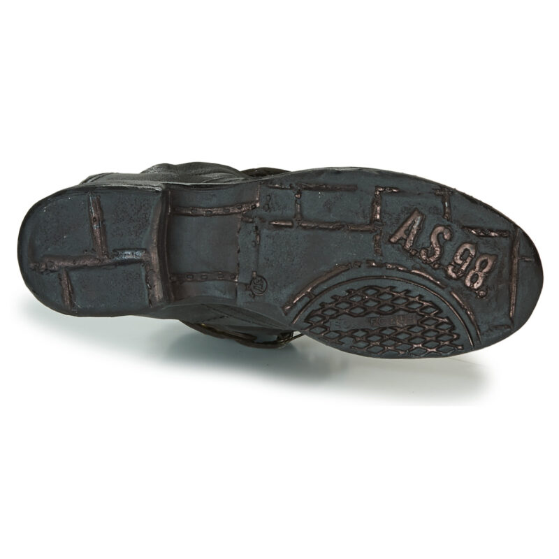 Airstep / A.S.98  SAINT METAL ZIP  Nero -  Stivaletti Donna - 7