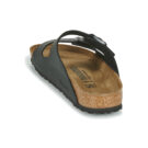 BIRKENSTOCK Arizona Birko-flor / Black / Stretto Nero Ciabatta Donna - 5