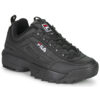 Fila DISRUPTOR LOW Nero Sneakers Uomo
