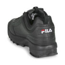Fila DISRUPTOR LOW Schwarze Herren-Sneaker - Gr&ouml;&szlig;e 5