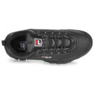 Fila DISRUPTOR LOW Schwarze Herren-Sneaker - Gr&ouml;&szlig;e 6