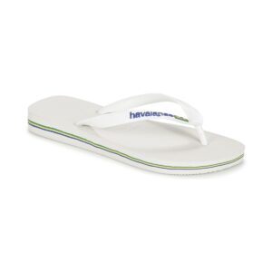 Havaianas  BRASIL LOGO  Bianco -  Infradito Uomo