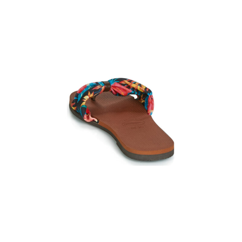 Havaianas Tongs multicolores &agrave; imprim&eacute; tropical pour femmes - 5