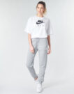 Nike W NSW ESSNTL PANT REG FLC Grey Sportswear Pants Women - 2