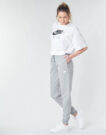 Nike W NSW ESSNTL PANT REG FLC Grey Sportswear Pants Women - 3