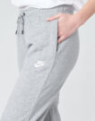 Nike W NSW ESSNTL PANT REG FLC Grey Sportswear Pants Women - 5