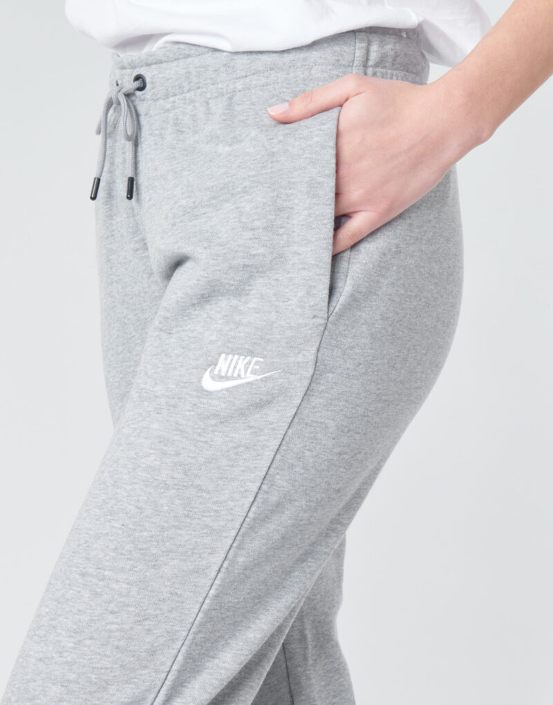 Nike W NSW ESSNTL PANT REG FLC Grey Sportswear Pants Women - 5