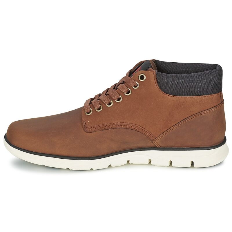 Timberland  BRADSTREET CHUKKA LEATHER  Marrone Sneakers alte Uomo - 4
