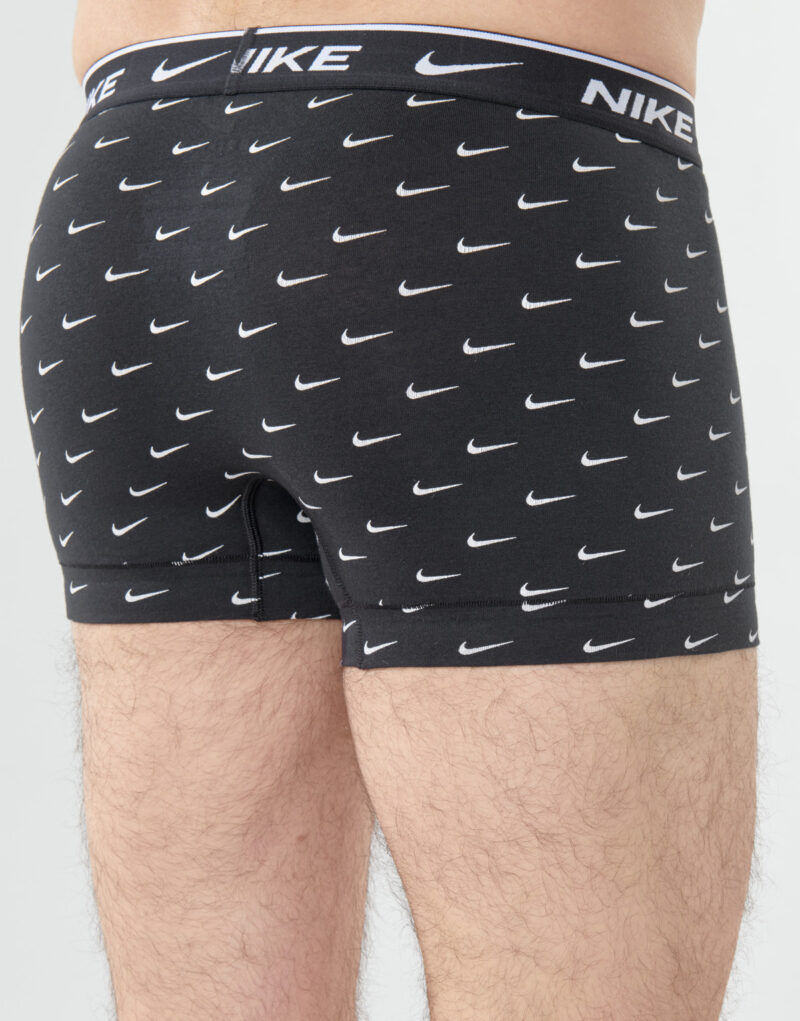 B&oacute;xer Nike EVERYDAY COTTON STRETCH X3 Negro para hombre - 4