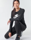Camisetas de manga larga Nike W NSW TEE ESSNTL LS ICON FTR negras para mujer - 5