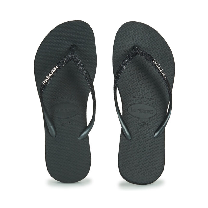 Havaianas SLIM SPARKLE II Nero Infradito Donna - 6