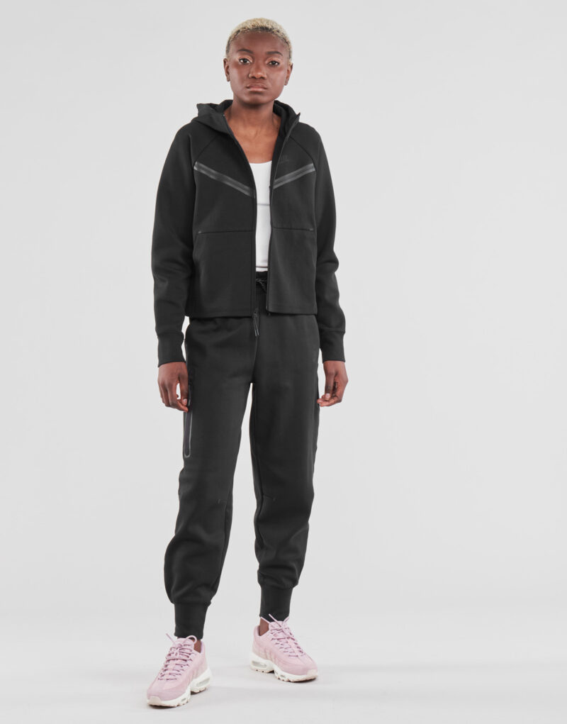 Pantaloni Sportivi  Nike  NSTCH FLC ESSNTL HR PNT  Nero -   Pantaloni Sportivi Donna - 2