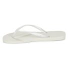 Havaianas Chanclas blancas delgadas para mujer - 4