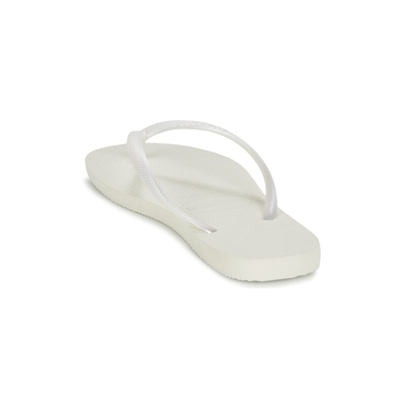 Havaianas Chanclas blancas delgadas para mujer - 5