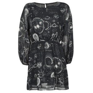 Abito corto  Desigual  CALIFORNIA  Nero -  Abiti corti Donna