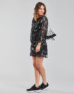 Abito corto Desigual CALIFORNIA Nero Abiti corti Donna - 3