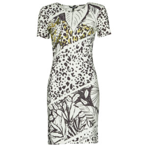 Abito corto  Desigual  WILD  Bianco -  Abiti corti Donna