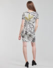 Abito corto Desigual WILD Bianco Abiti corti Donna - 4