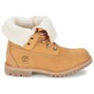 Timberland AUTHENTICS TEDDY FLEECE WP FOLD DOWN Beige Damen-Ankle-Boots - 2