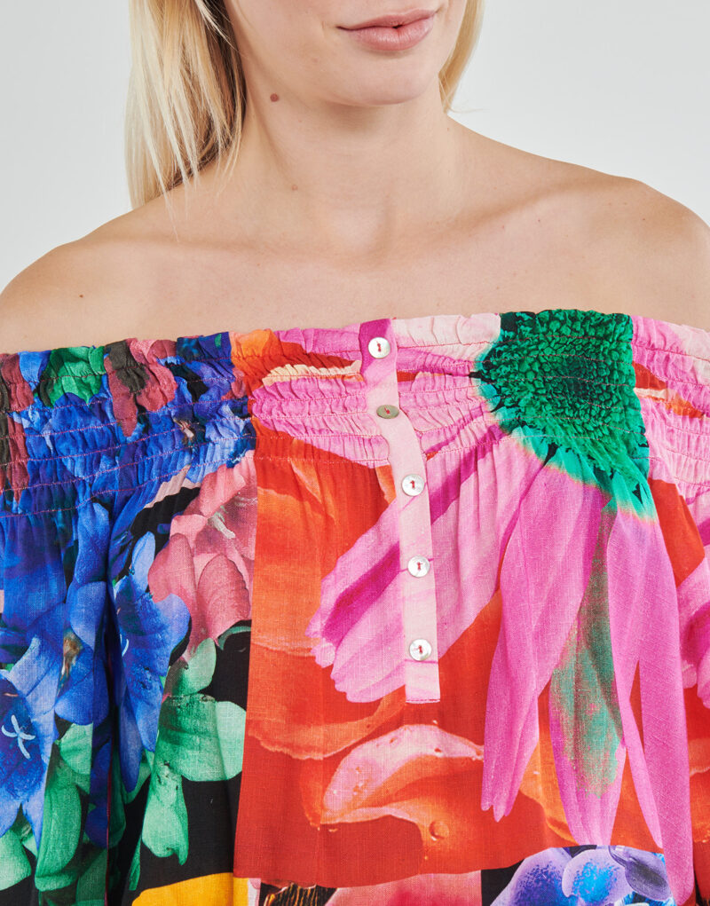 Camicetta  Desigual  BLUS_TRAVIS  Multicolore -  Camicette Donna - 5