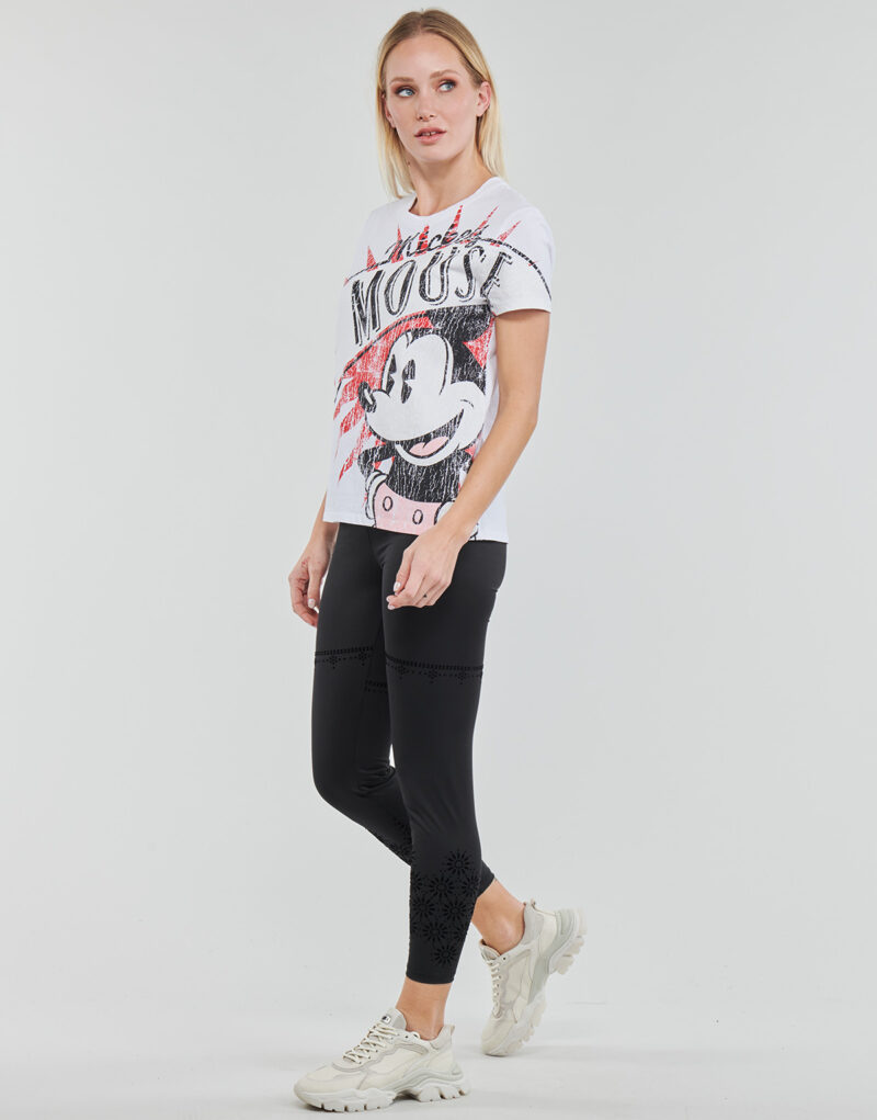T-shirt Desigual TS_MICKEY BOOM Bianco T-shirt maniche corte Donna - 3
