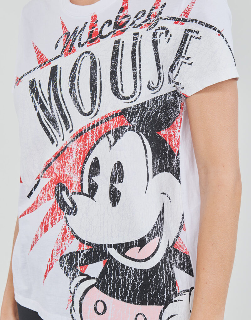 T-shirt Desigual TS_MICKEY BOOM Bianco T-shirt maniche corte Donna - 5