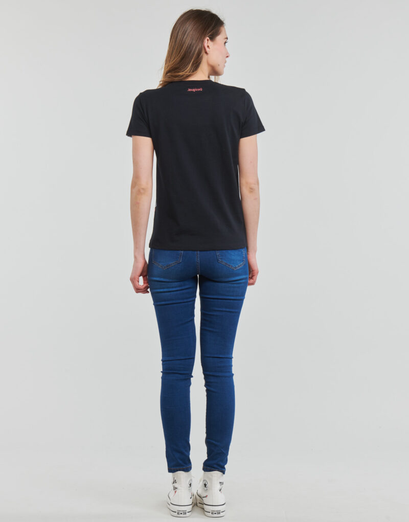T-shirt Desigual TS_MICKEY BOOM Nero T-shirt maniche corte Donna - 4
