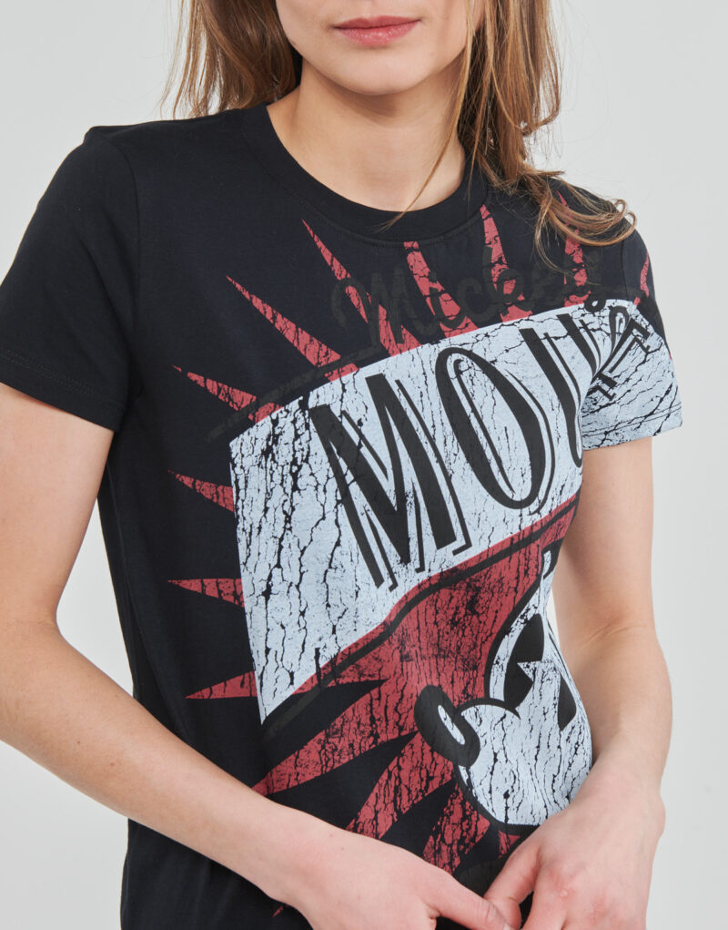 T-shirt Desigual TS_MICKEY BOOM Nero T-shirt maniche corte Donna - 5