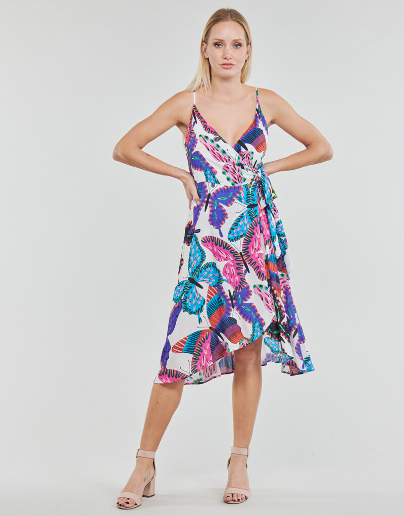 Abito corto Desigual VEST_ALANA Bianco Abiti corti Donna - 2