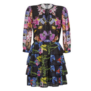 Abito corto  Desigual  VEST_LYON  Multicolore -  Abiti corti Donna