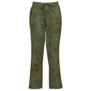 Pantaloni morbidi / Pantaloni alla zuava  Desigual  PANT_MICKEY CAMO FLOWERS  Kaki -   Pantaloni morbidi / Pantaloni alla zuava Donna