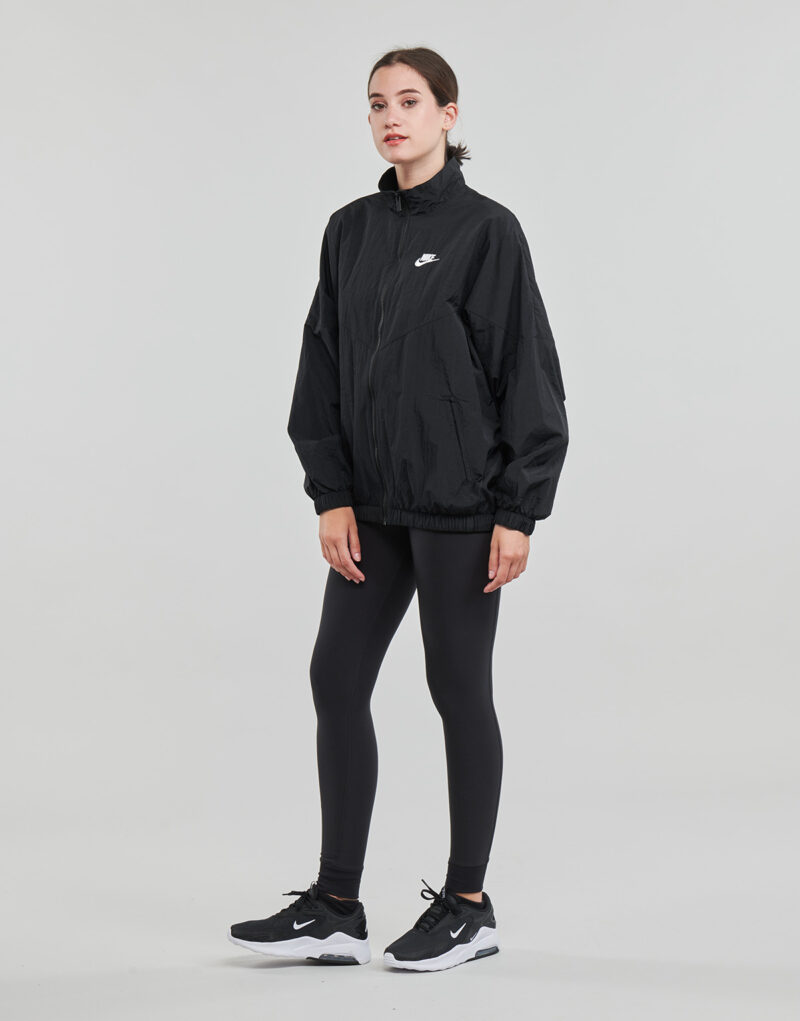Nike ESSNTL WR WVN JKT Jacke Schwarz Damen Windjacke - 3