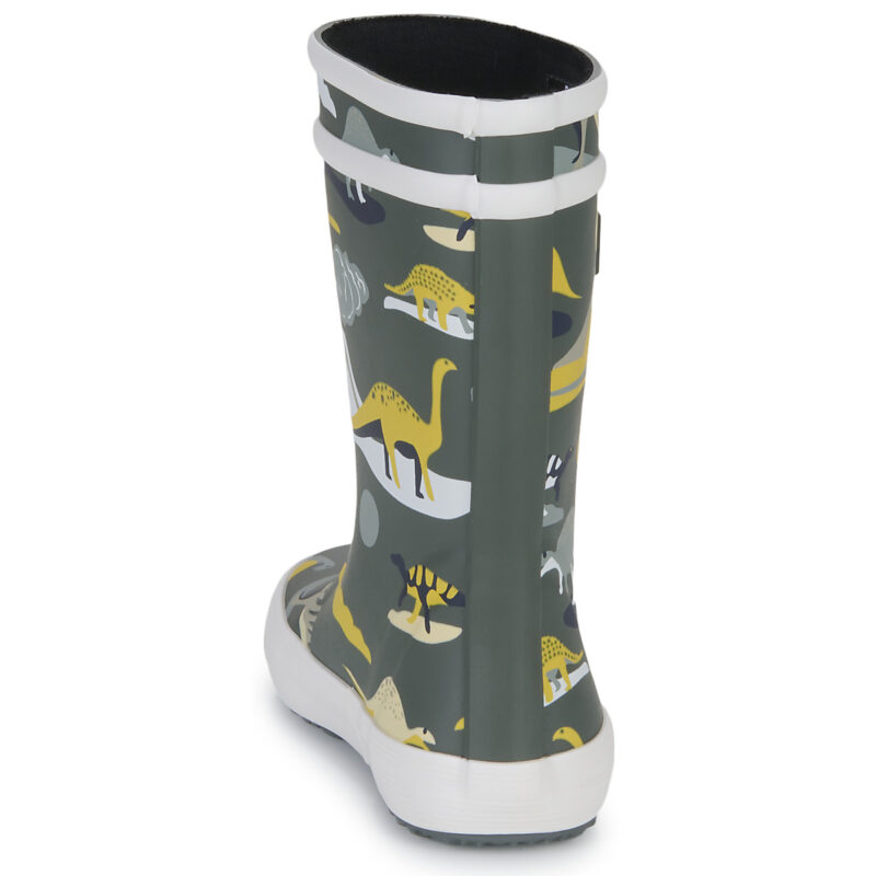 Aigle LOLLY POP PLAY2 Khaki Regenstiefel f&uuml;r Kinder - Gr&ouml;&szlig;e 5