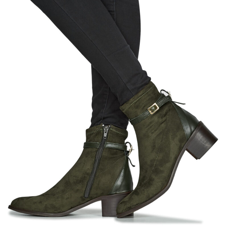 JB Martin LEORA Kaki Stivaletti Donna - 8