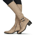 JB Martin LEONOR Beige Stivali con tacco Donna - 8
