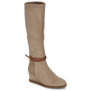 JB Martin  LOUVE  Beige -  Stivali con tacco  Donna