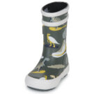 Aigle BABY FLAC PLAY2 Graue Regenstiefel f&uuml;r Kinder - 3