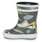 Aigle BABY FLAC PLAY2 Graue Regenstiefel f&uuml;r Kinder - 4