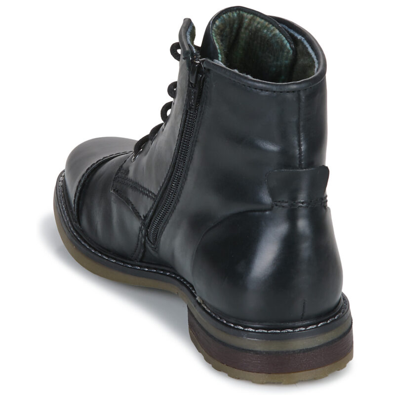 Bugatti 331782391000-1000 Black Men's Ankle Boots - 5
