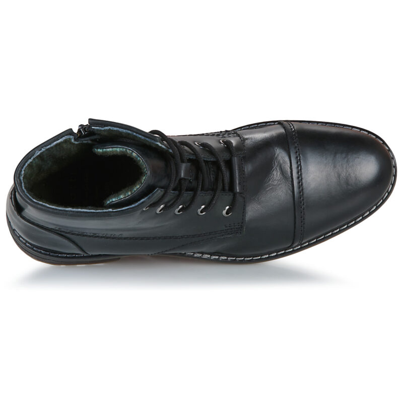 Bugatti 331782391000-1000 Black Men's Ankle Boots - 6
