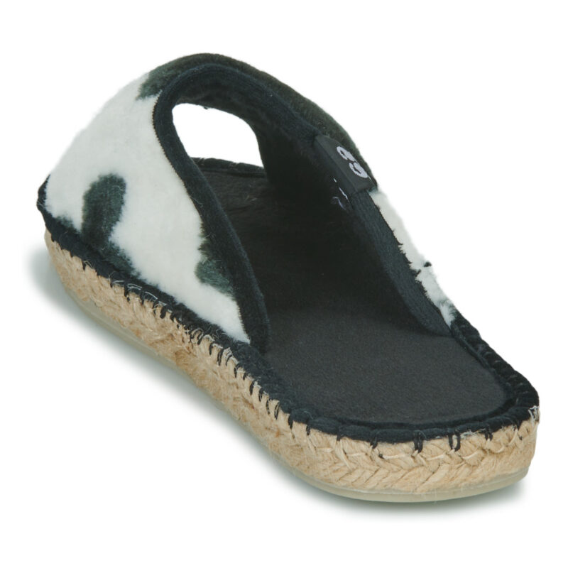 Art of Soule COSY CLAQUETTES Nero Pantofole Donna - 5