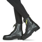 Pepe jeans TRUCKER LACES W Black Women's Ankle Boots - 8