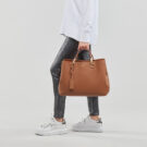 Donna Emporio Armani MYEA MEDIUM BORSA Marrone Borsetta Donna - 6