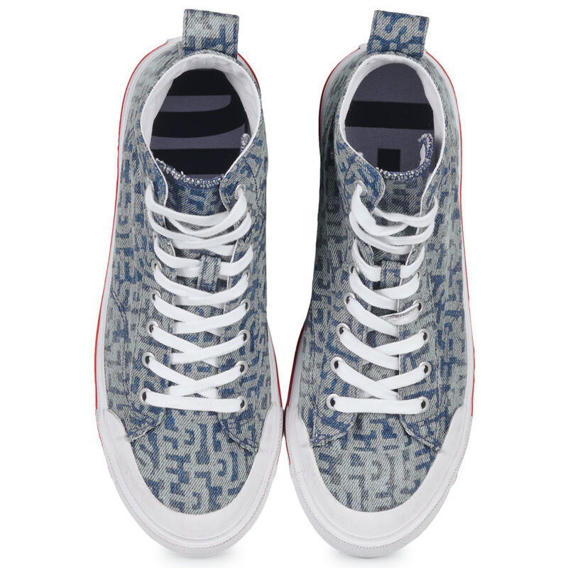Diesel S-ATHOS MID Blu Sneakers alte Uomo - 6